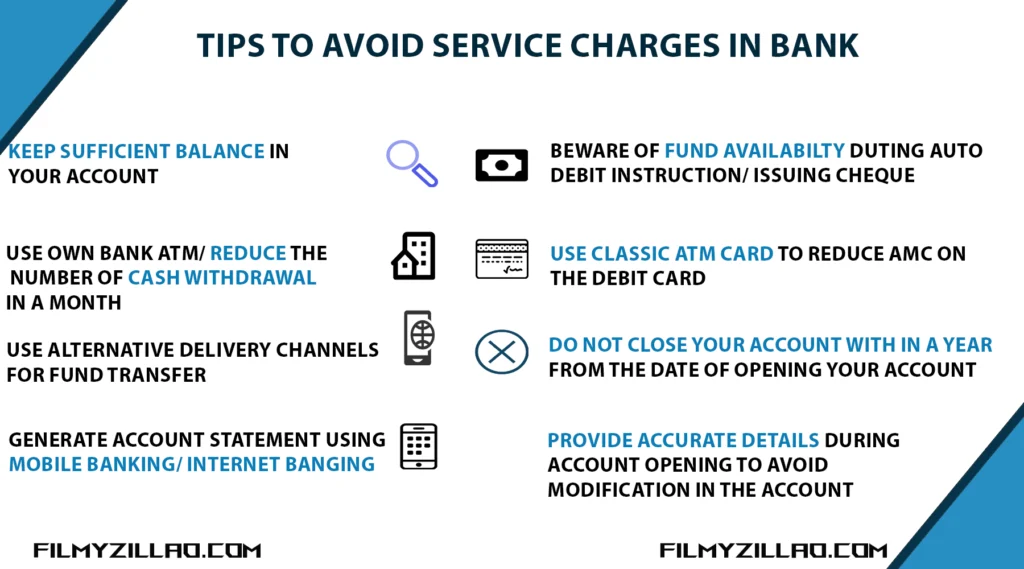 8 Common Service Charges in Bank and Tips to Avoid Them